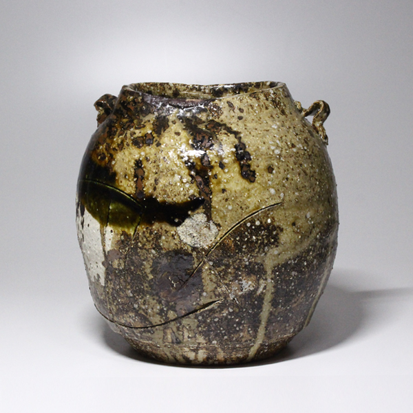 常滑出身 鯉江良二作 日本酒ぐい呑み2個箱入りセット 常滑出身 鯉江良