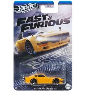 Hot Wheels Fast & Furious Datsun 240Z Racing Course Silver Series