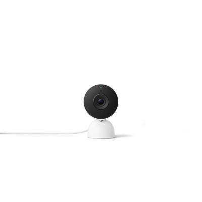 Google Nest Cam (Indoor, Wired) - White: Security System with USB