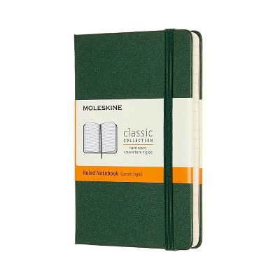 Moleskine Ruled Notebook Classic Hardcover Myrtle Green: Pocket