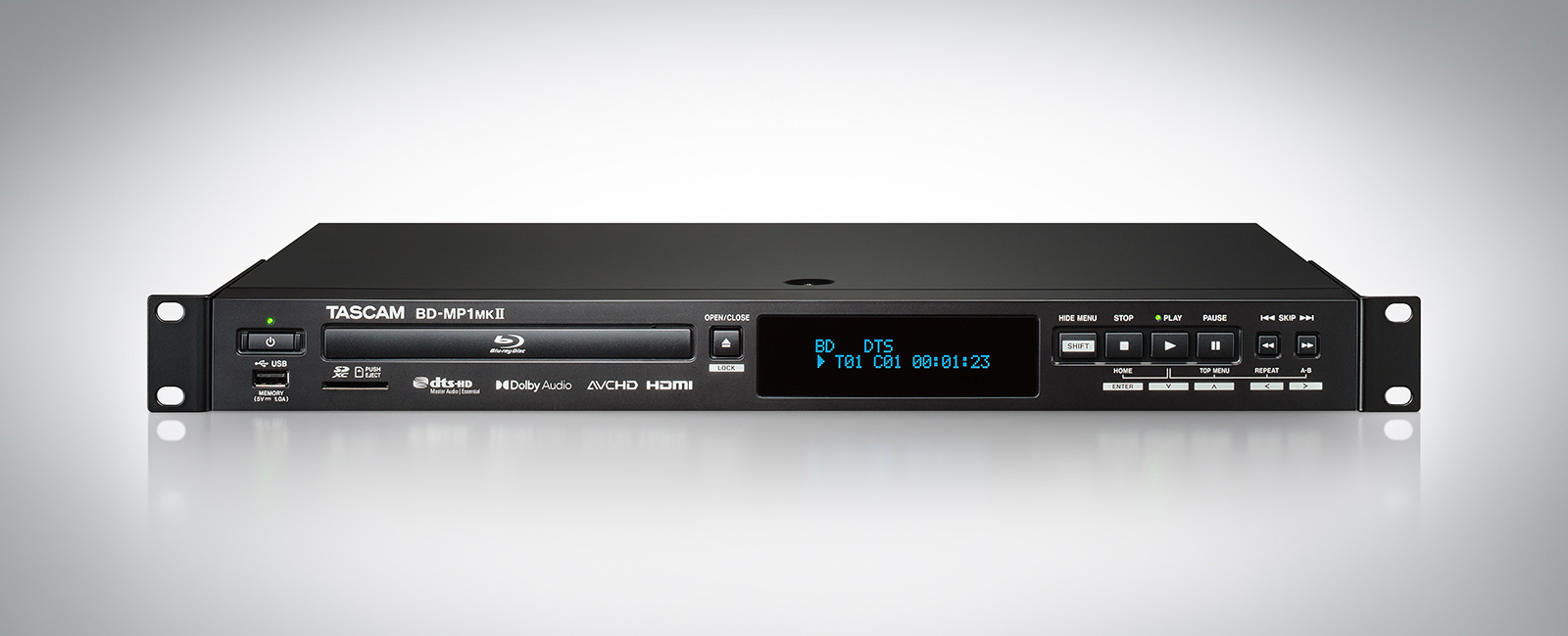 BD-MP1MKII | Professional-Grade Blu-ray Player With SD & USB