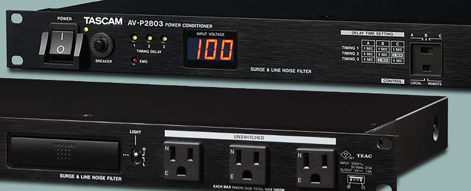 TASCAM AV-P25R MK3 パワーディストリビューター 【公式通販】