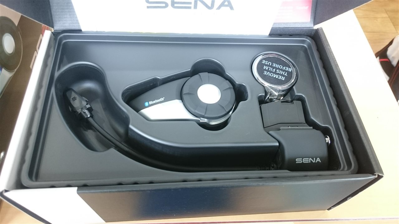 バイク インカム】SENA 20Sを購入しました！取り付けと簡単なインプレ