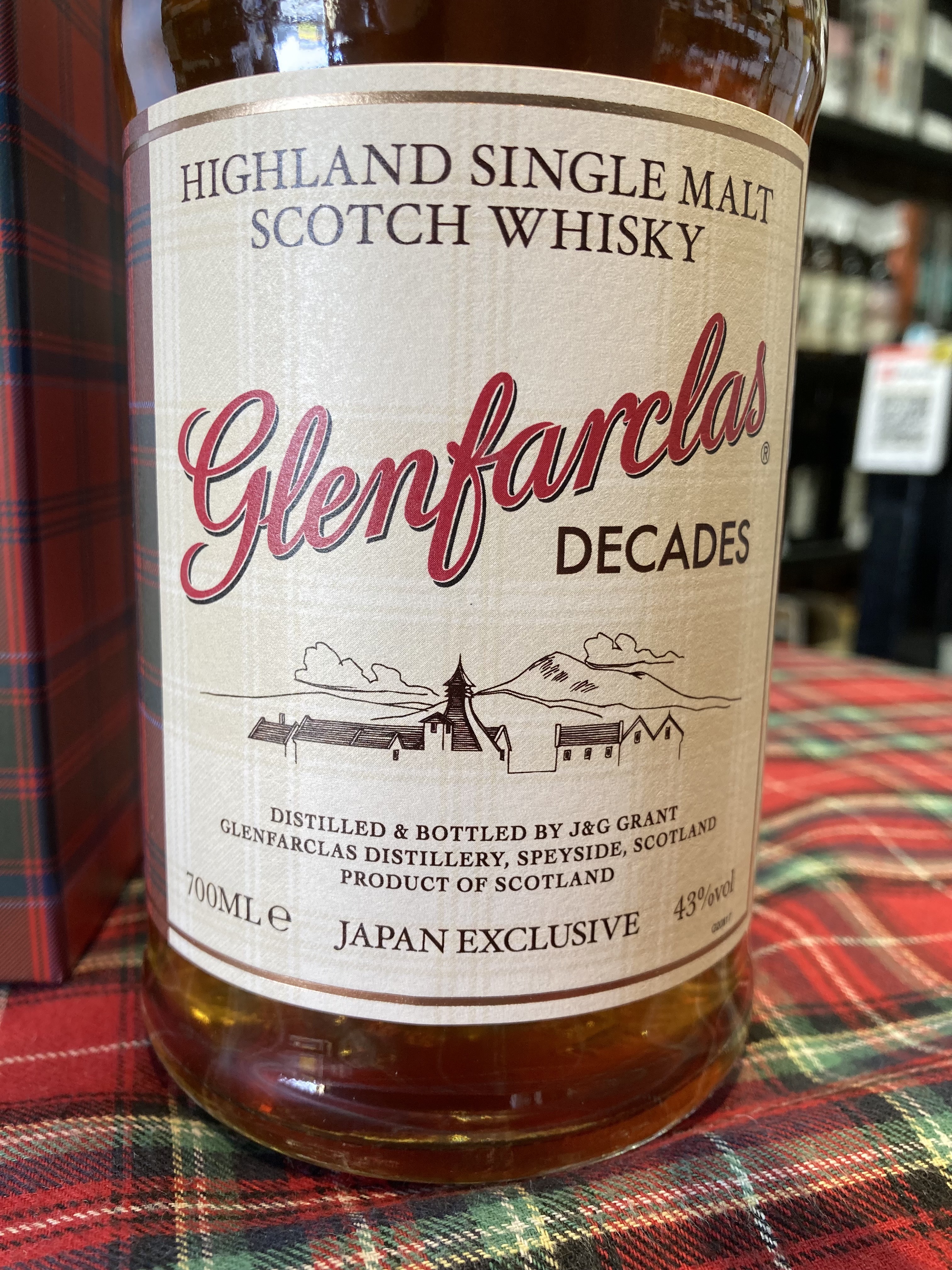 舘河屋酒店 / グレンファークラス ディケイズ 700ml 43％