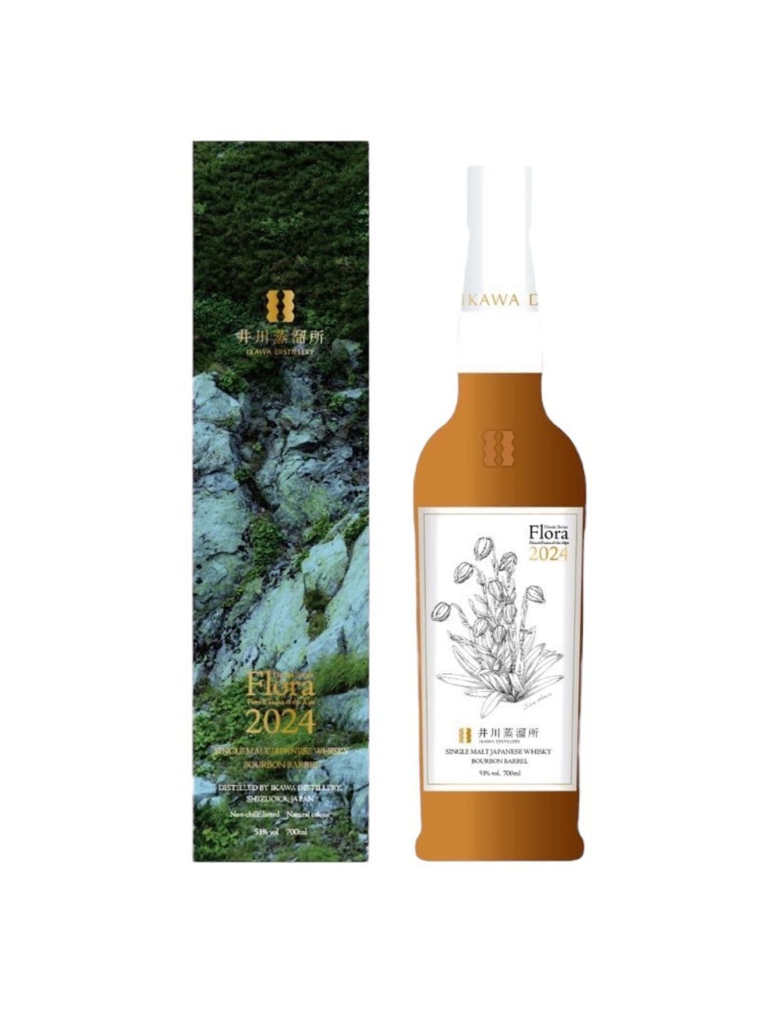 舘河屋酒店 / 井川蒸溜所 シングルモルト デッサンシリーズ フローラ