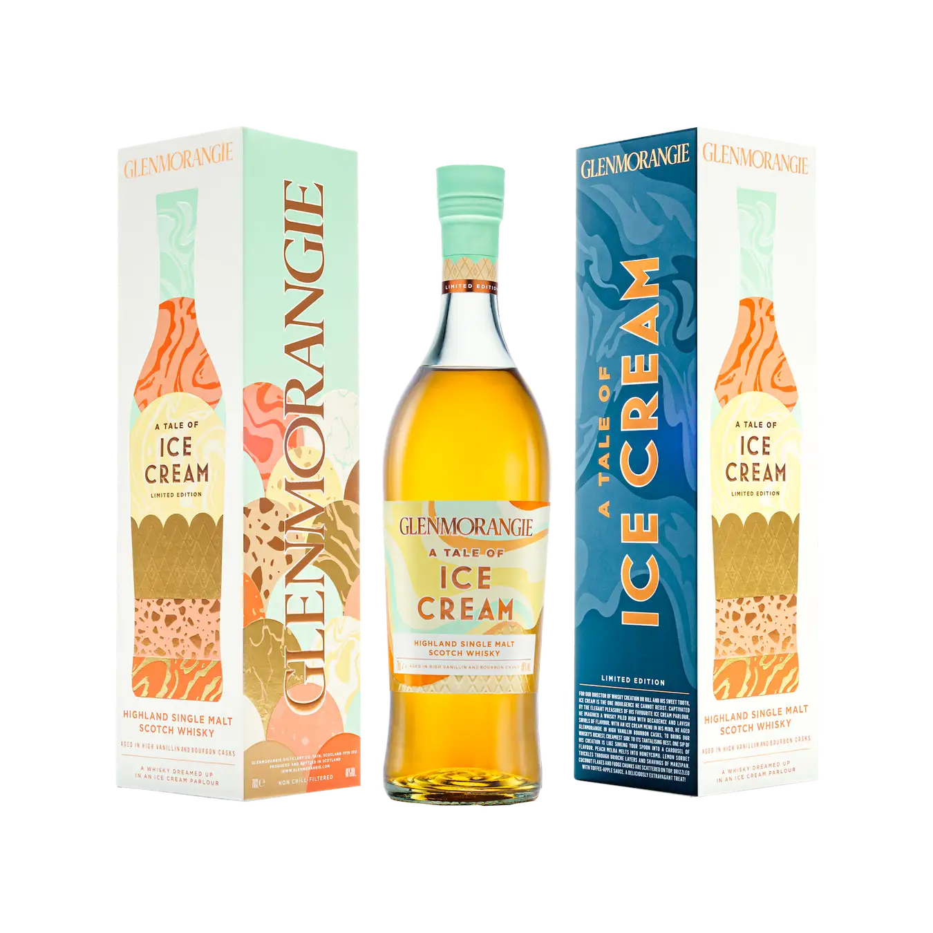 舘河屋酒店 / グレンモーレンジィ アイスクリーム 700ml 46%