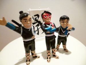 仮面の忍者 赤影 赤影、白影、青影 - フィギュアコレクション紹介