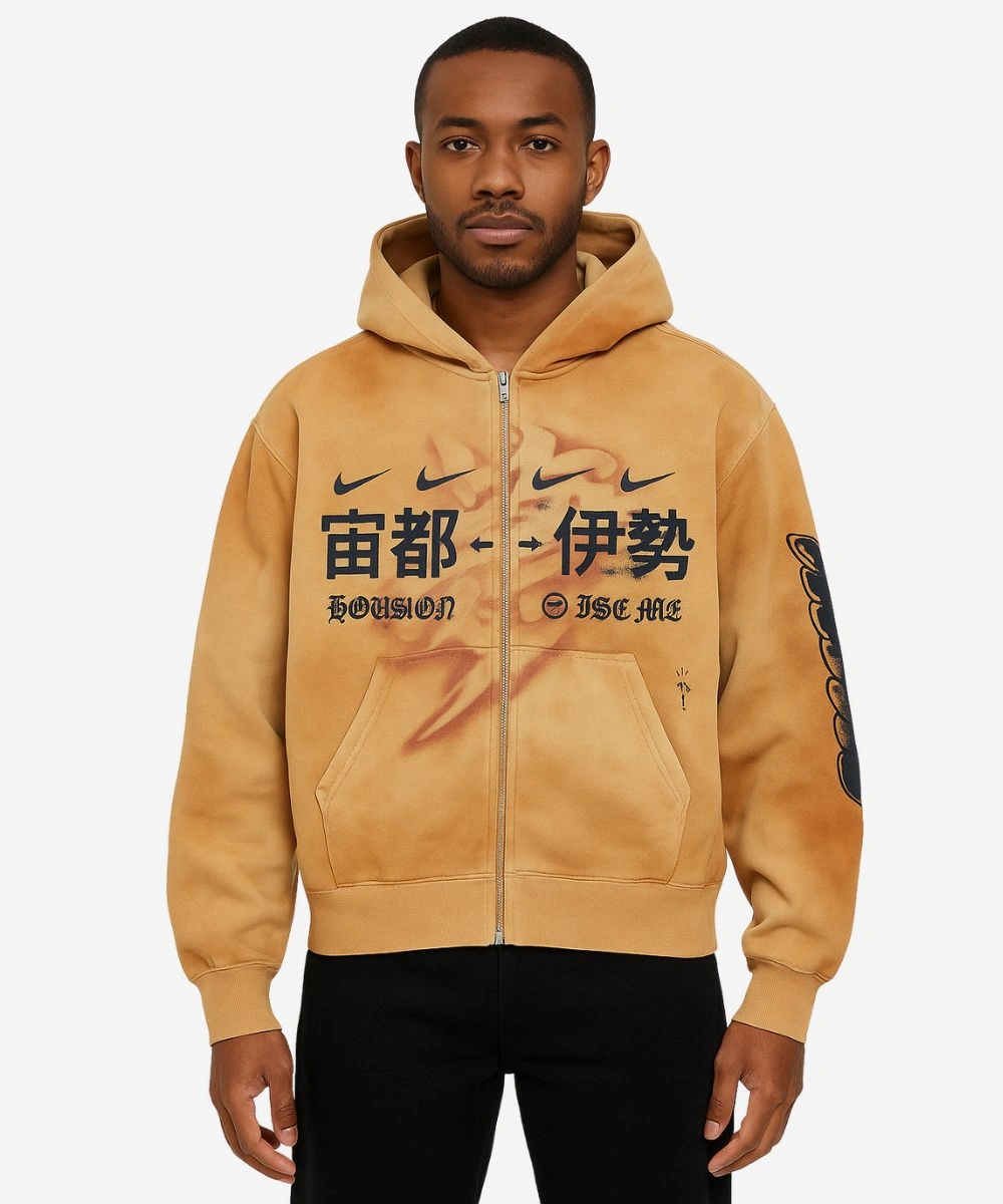 Cactus Jack x Fragment x Nike Houston To Ise Mie Zip Hoodie
