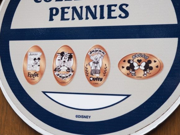 ペニー ディズニー ワールド フロリダ アーケード スーベニアメダル