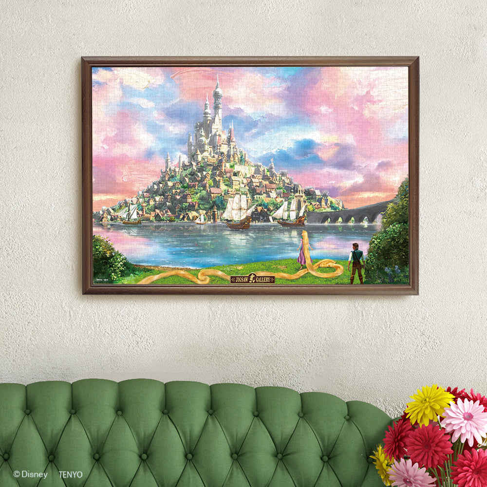 キャンバス スタイル ジグソーパズル 1000ピース 「憧れの王国へ