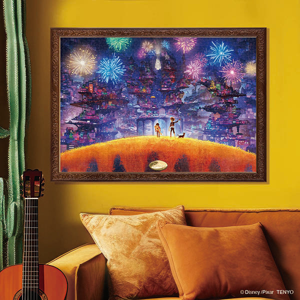 キャンバス スタイル ジグソーパズル 1000ピース 「死者の国(リ