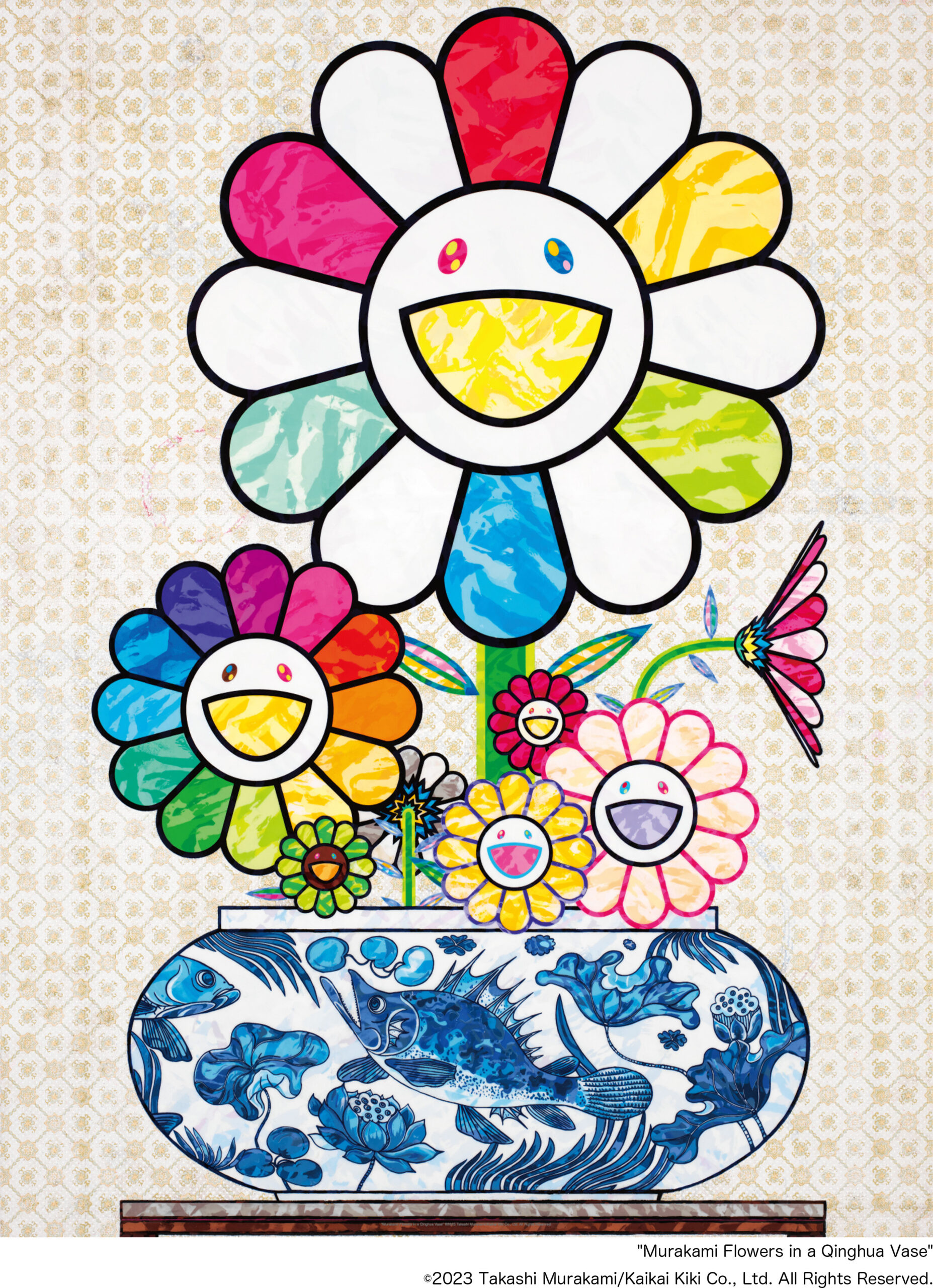 ポップンフラワーズ 村上隆 エディションプリント ポスター 2024/11/29