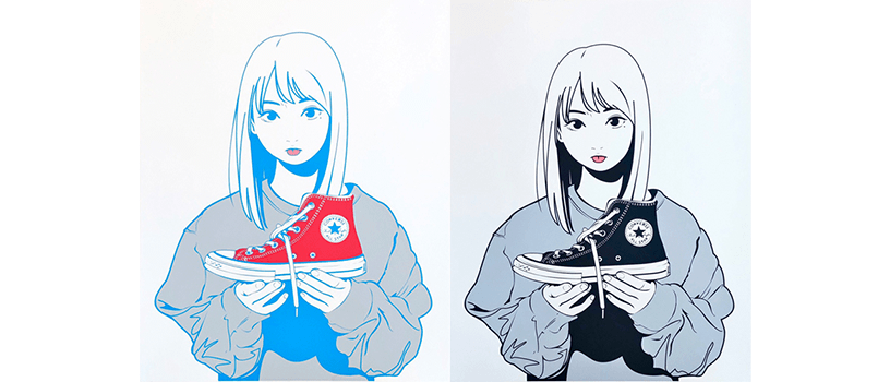 正規 限定品】希少 Backsideworks コンバース アクリルスタンド 正規