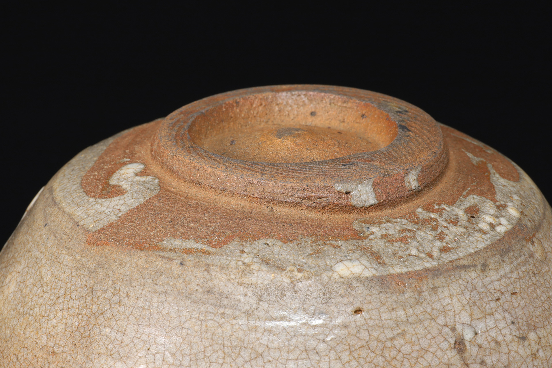 古唐津古杯甕谷の谷窯古箱付きQ45-3