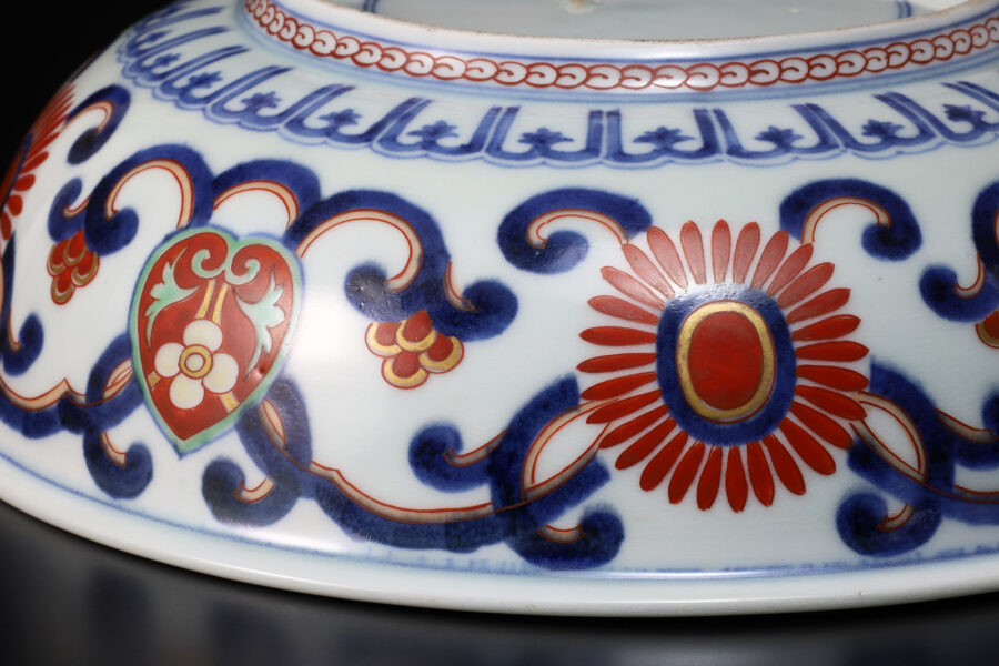 古伊万里色絵荒磯文鉢（江戸時代） - 天平堂（TENPYODO）