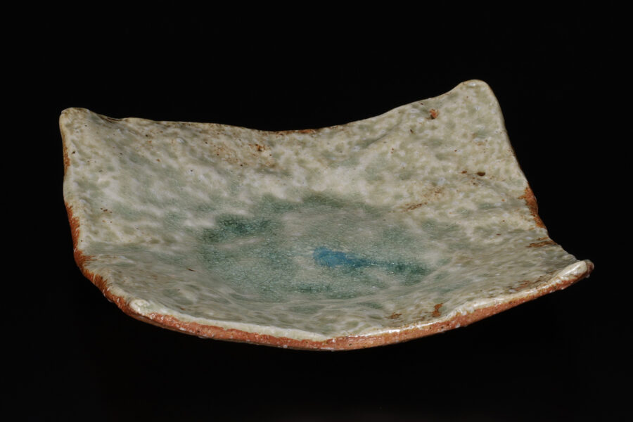 2044 薩摩焼 灰皿 そごう千葉店開店55周年記念 薩摩焼 十五代 沈 壽