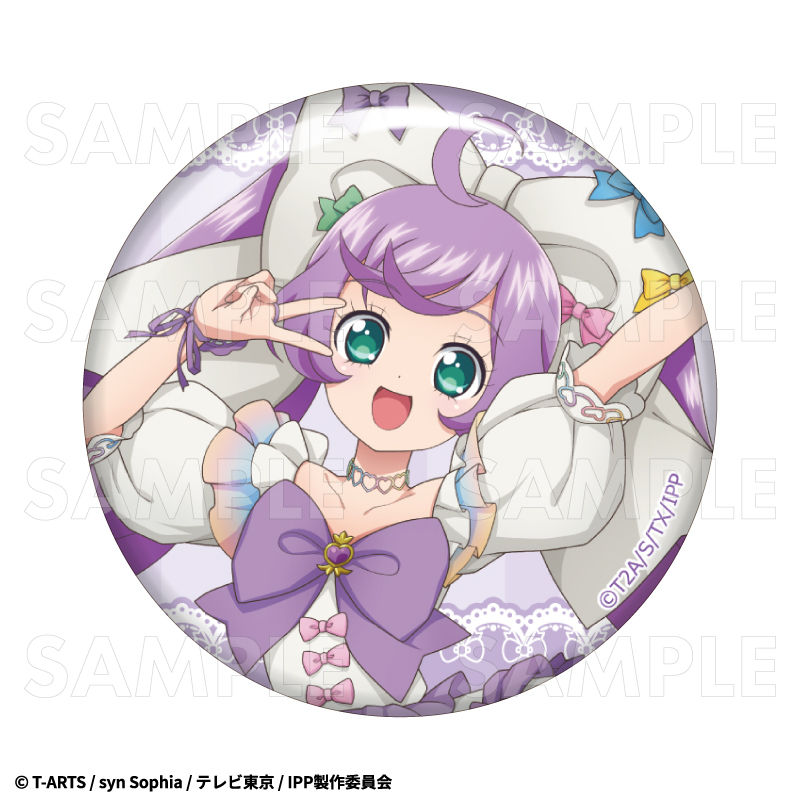 プリパラ かのん 缶バッジ プリパラ トレーディング缶バッジ さんくす