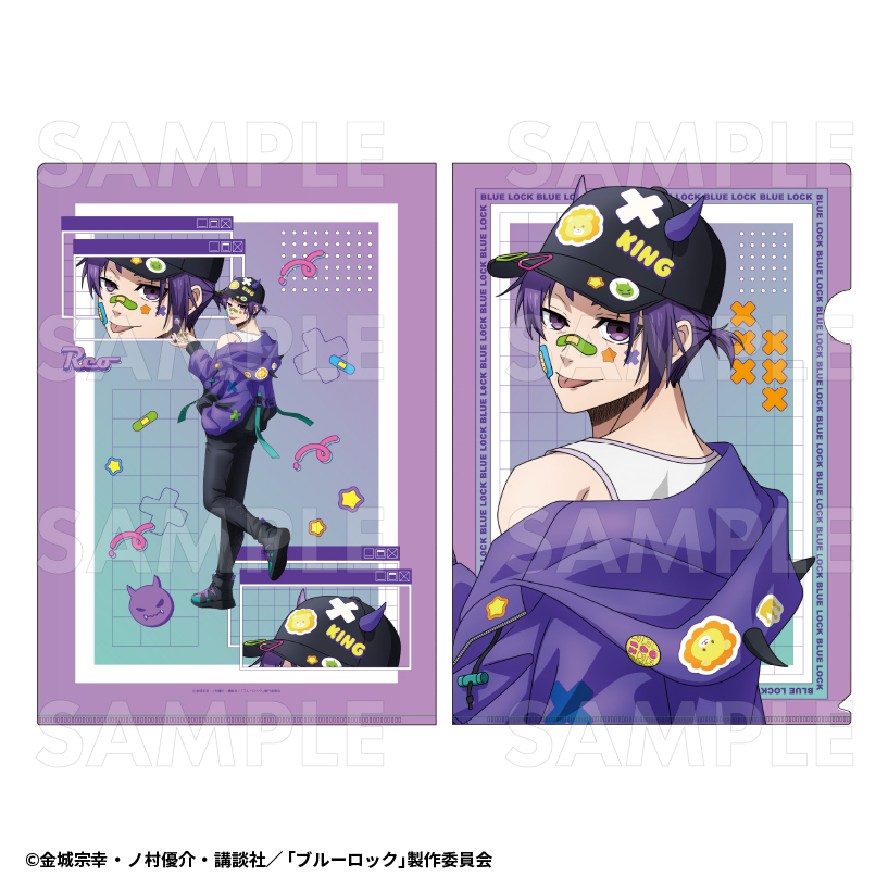 TVアニメ『ブルーロック』 クリアファイル でびデコパーカー（全8種