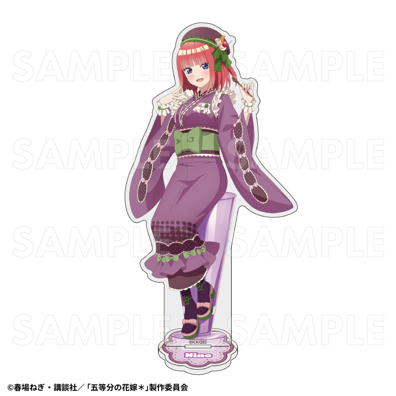 五等分の花嫁＊ アクリルスタンド 和パフェドレスver.（全5種） | 五等