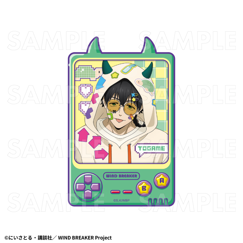 2026年2月下旬発売】TVアニメ「WIND BREAKER」 ステッカーセット【でび