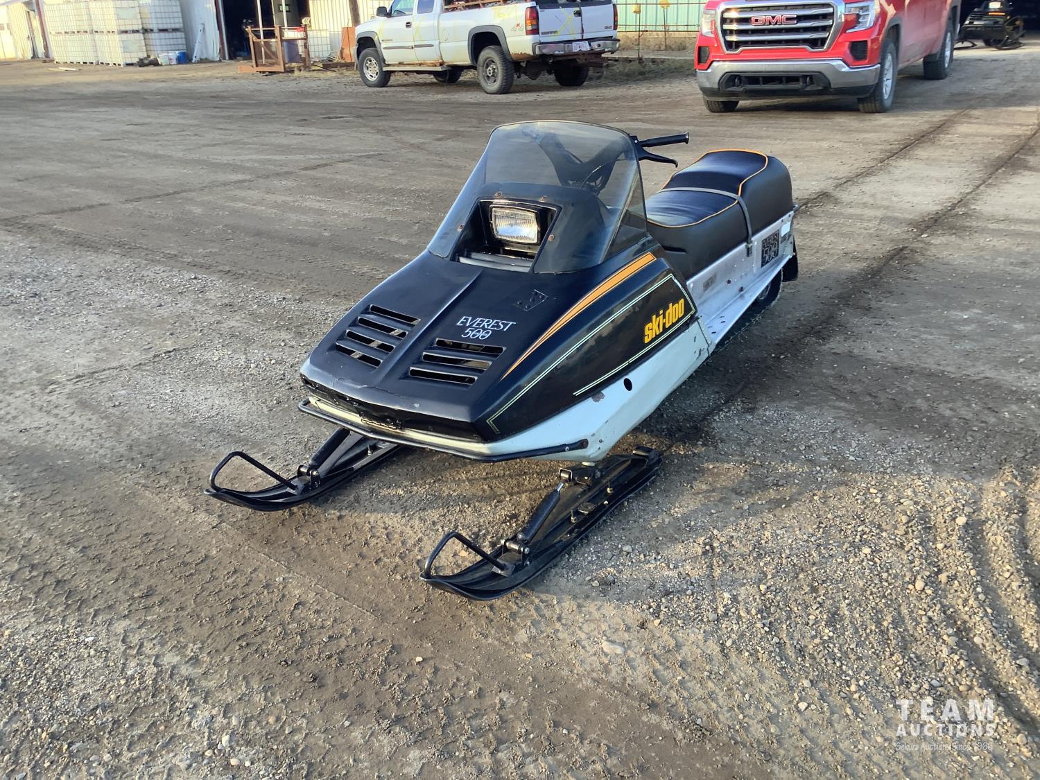 1980 Skidoo Everest 500 Electro Snowmobile - 23LD | Team Auctions