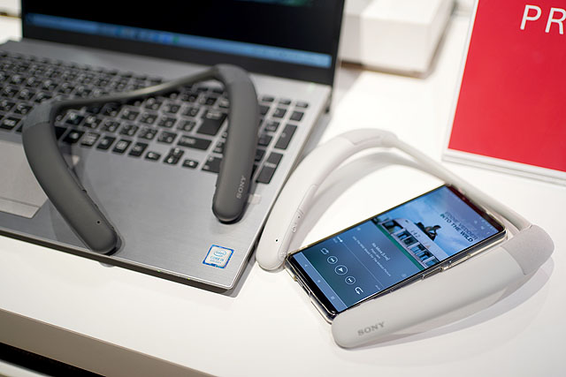 レビュー】ネックスピーカー『SRS-NB10』ショールーム実機展示レポート