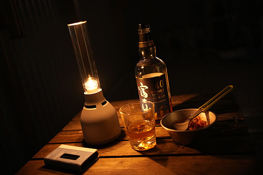 グラスサウンドスピーカー『LSPX-S3』をキャンプに持っていこう！ 2