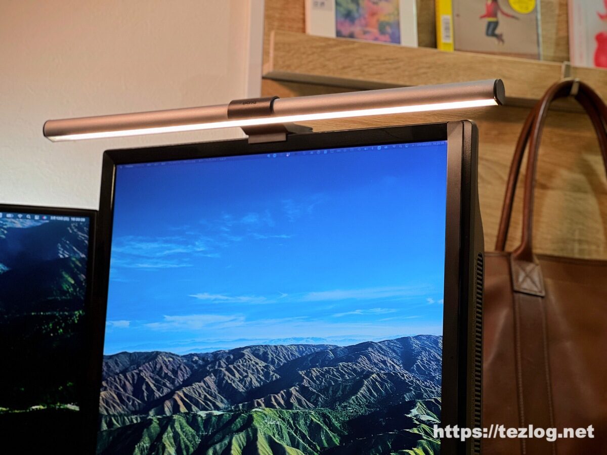 レビュー】BenQ ScreenBar Plus モニター掛け式のデスクライトが超