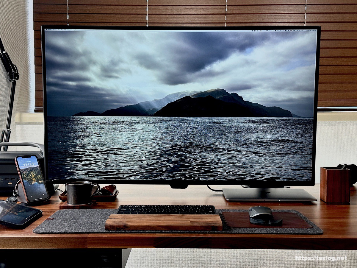 LG製モニター 42.5インチ/4K/HDR対応/IPS非光沢 LG製モニター 42.5