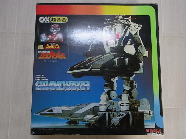 美品 バンダイ 宇宙刑事シャリバン DX超合金 GC-01 超次元戦闘母艦