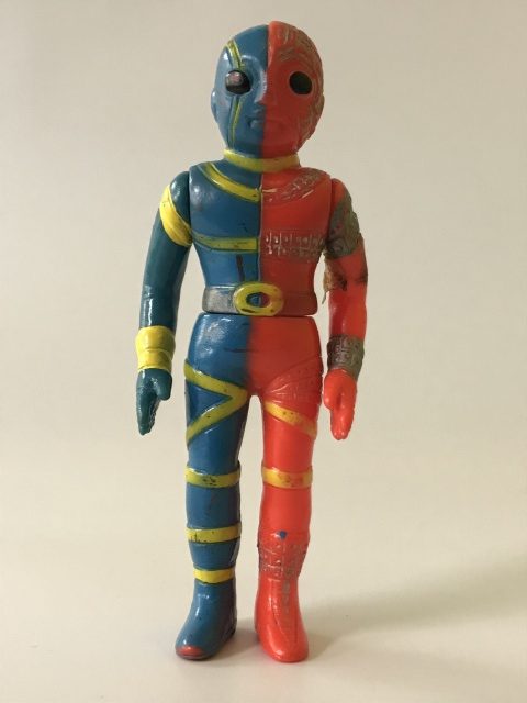全長28cmデカい】 キカイダー 当時物 タカトク ソフビ 特撮 旧バンダイ