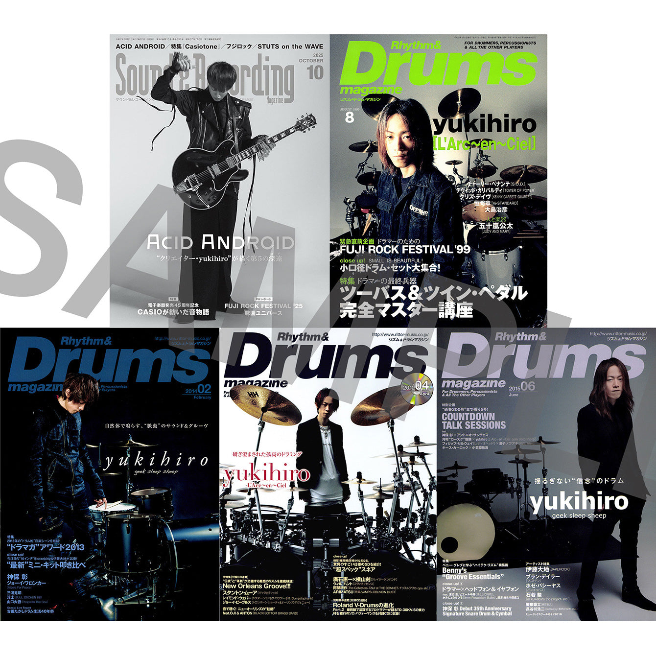 yukihiro：the complete story of a drummer & creator 1995-2025 特装