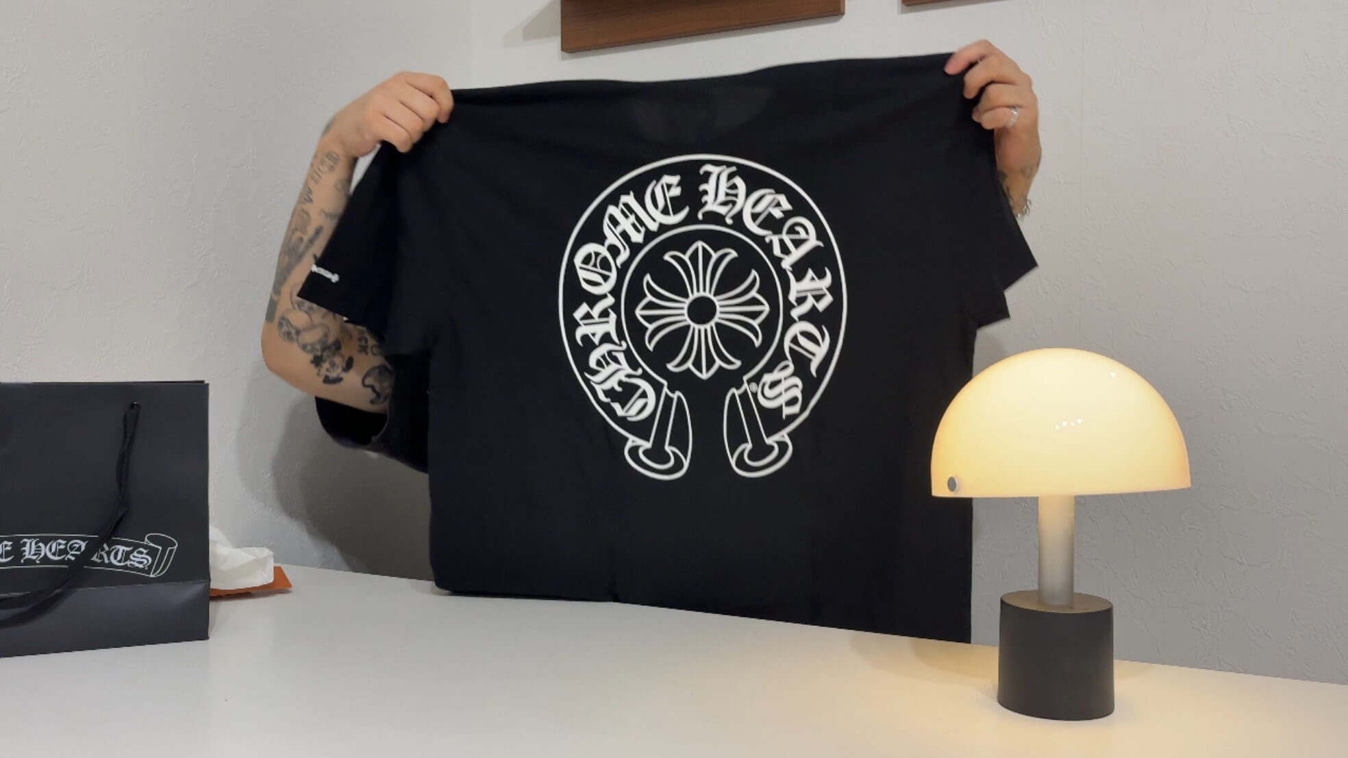 CHROME HEARTS ブラック Tシャツ Sサイズ 購入 Chrome Hearts ブラック