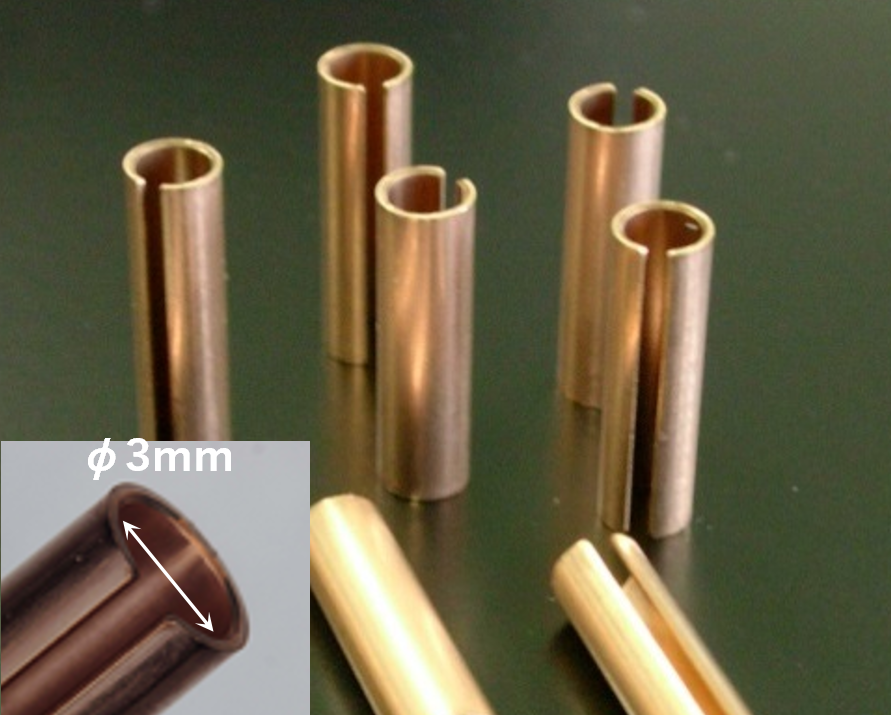 株式会社ミスズ工業-製品・技術情報 - 高精度カール曲げ（スリーブ成形