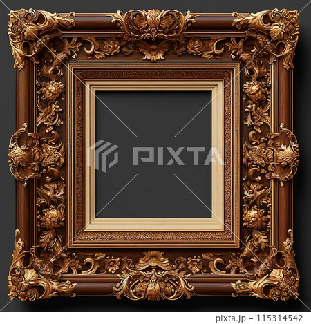 アンティーク 油絵 水彩画 日本画 西洋画 額縁 ゴールド ②