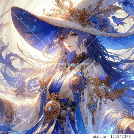 稀代の魔法使い・大魔法使いのイラスト素材 [121942378] - PIXTA