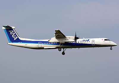 ANA DHC-8-402Q Dash 8 1/400 ボンQ ScaleModelStore.com :: JC Wings