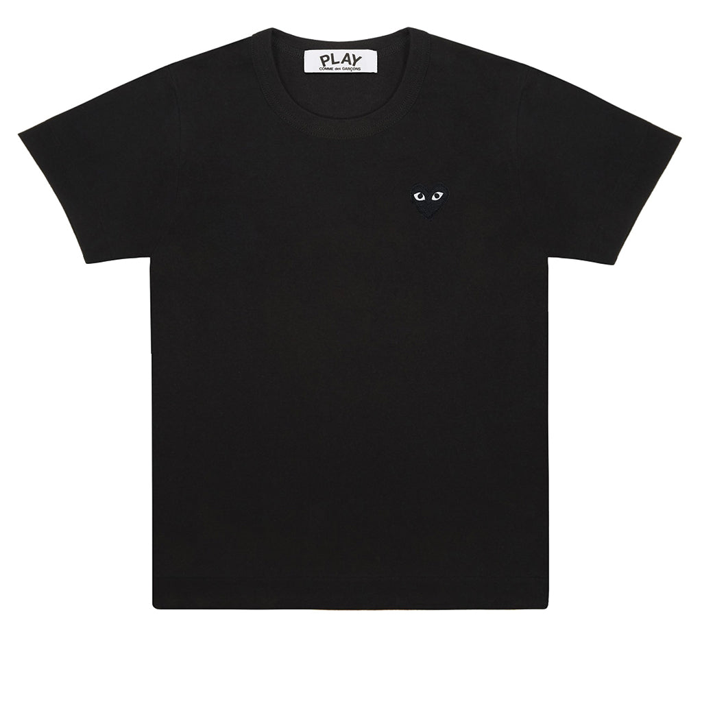 COMME des GARCONS PLAY Black Heart T-Shirt Black – T0K10