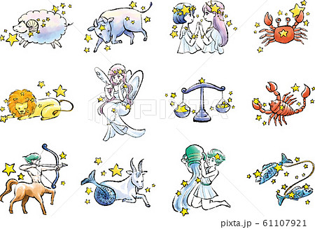 黄道十二星座の写真素材 - PIXTA