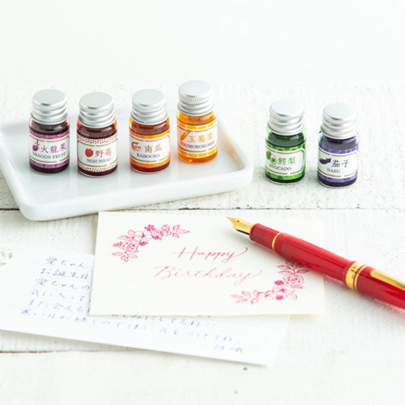 色を愉しむ万年筆インク6色セットつき 万年筆のある毎日│宝島社の通販