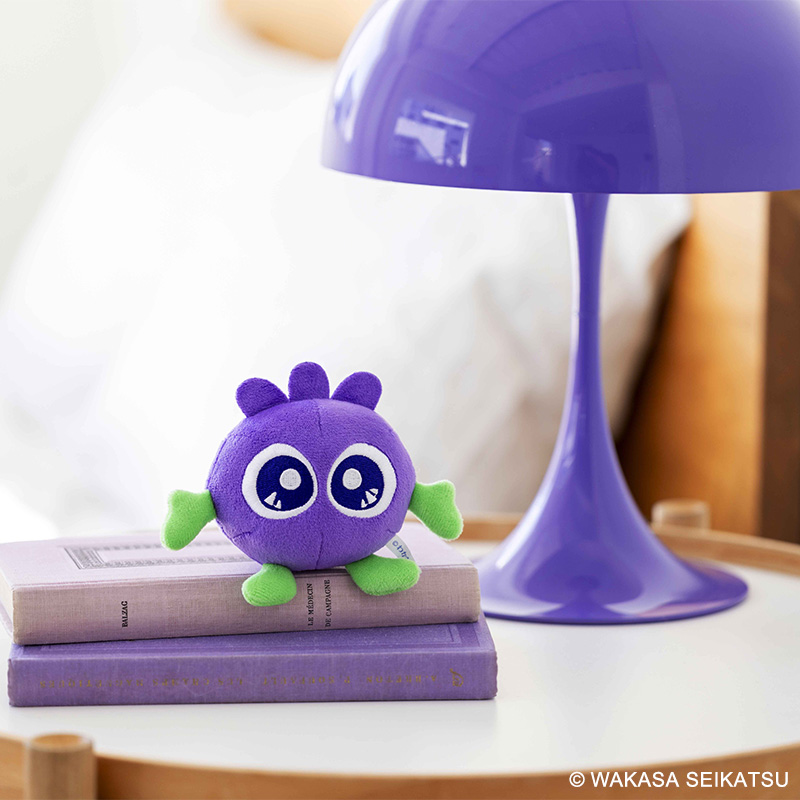 わかさ生活 ブルブルくん ブルブル震える！ ぬいぐるみキーホルダー