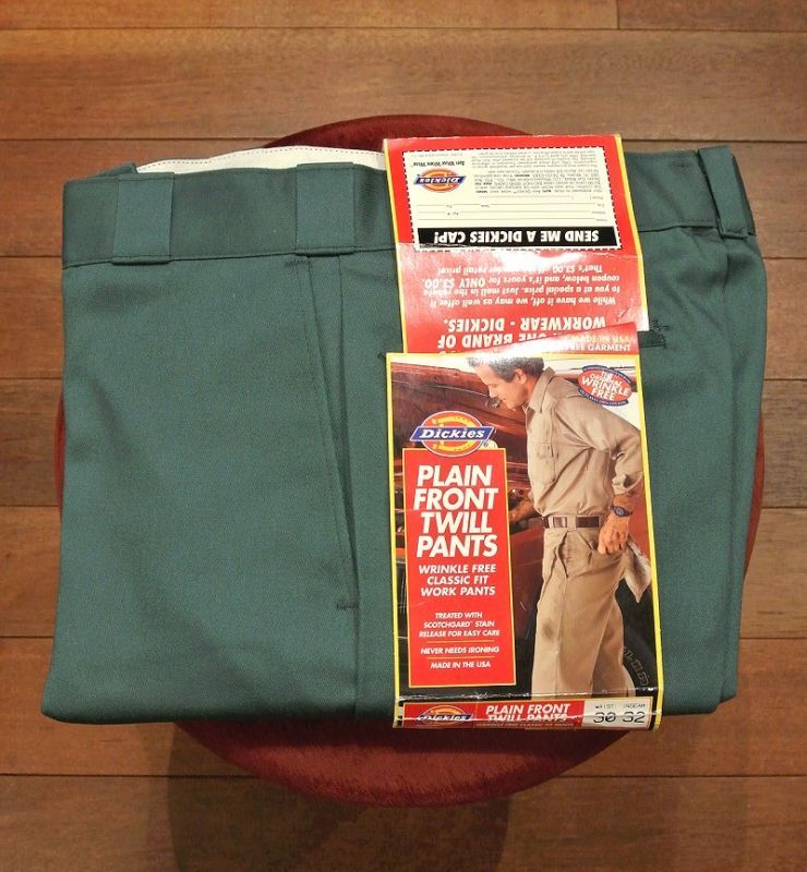 90s デッドストック Dickies ディッキーズ ワークパンツ アメリカ製