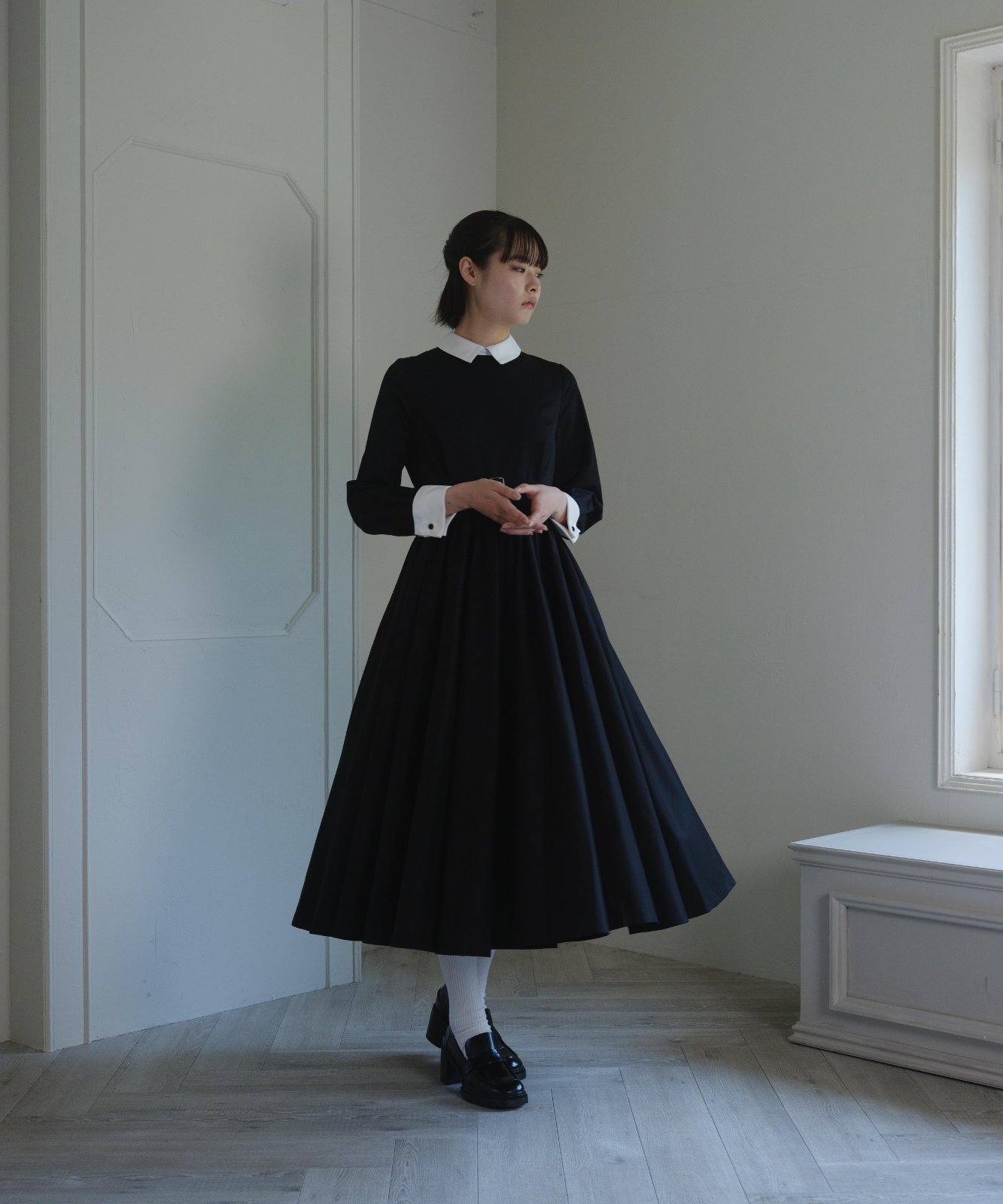 フィフィアンドロメオ カシミアワンピース SS 【公式通販】