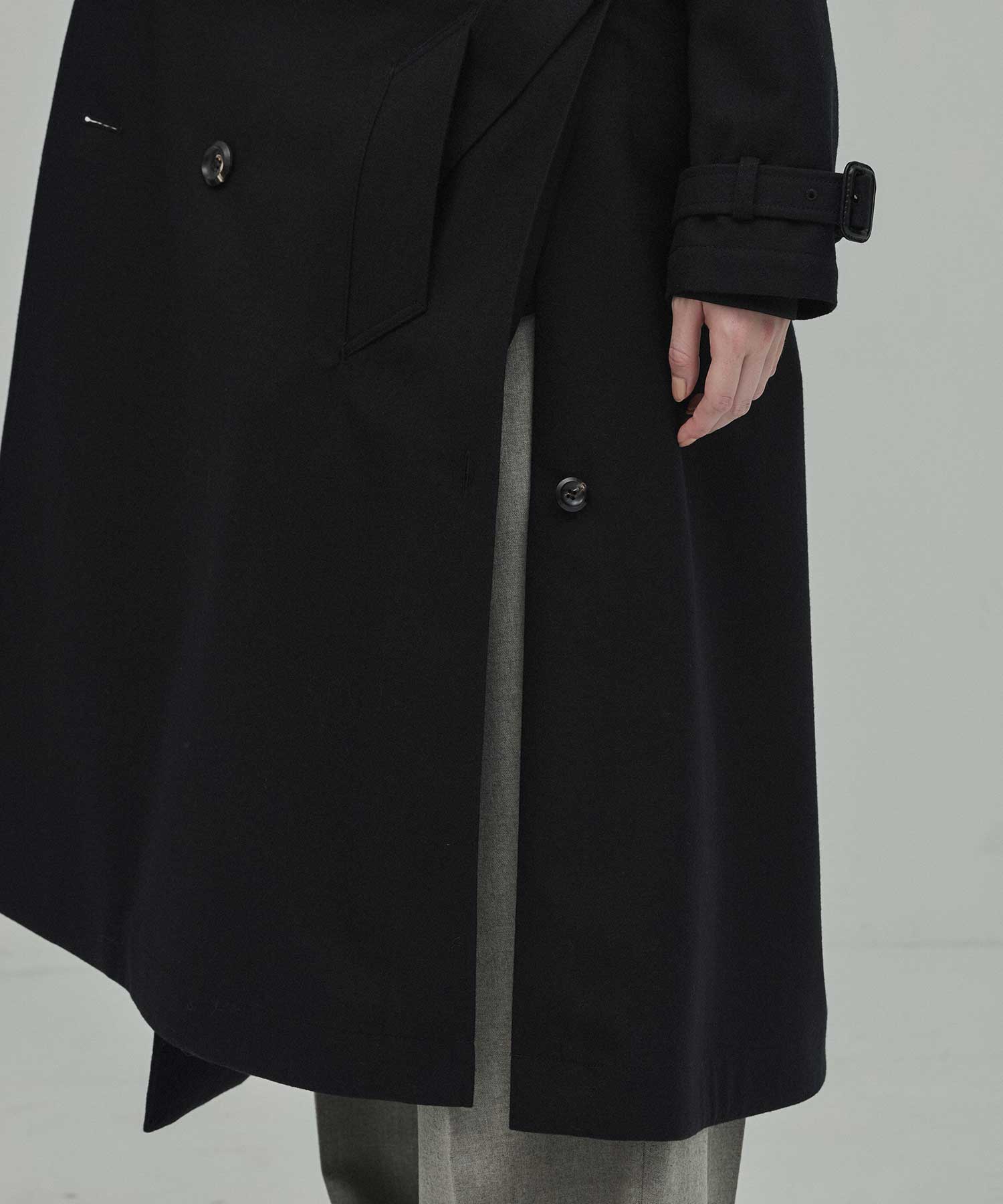 RERACS TRENCH COAT(36 BLACK): THE RERACS: WOMENS｜THE TOKYO ONLINE