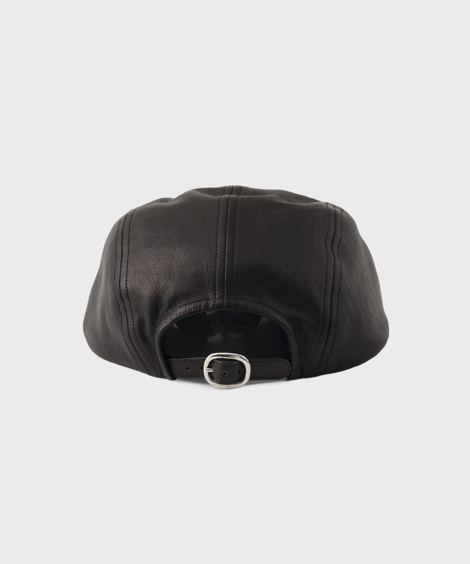 SUNSEA(サンシー) ⁄ キャップ⁄--⁄レザー⁄BLK⁄無地⁄LEATHER SUNSEA