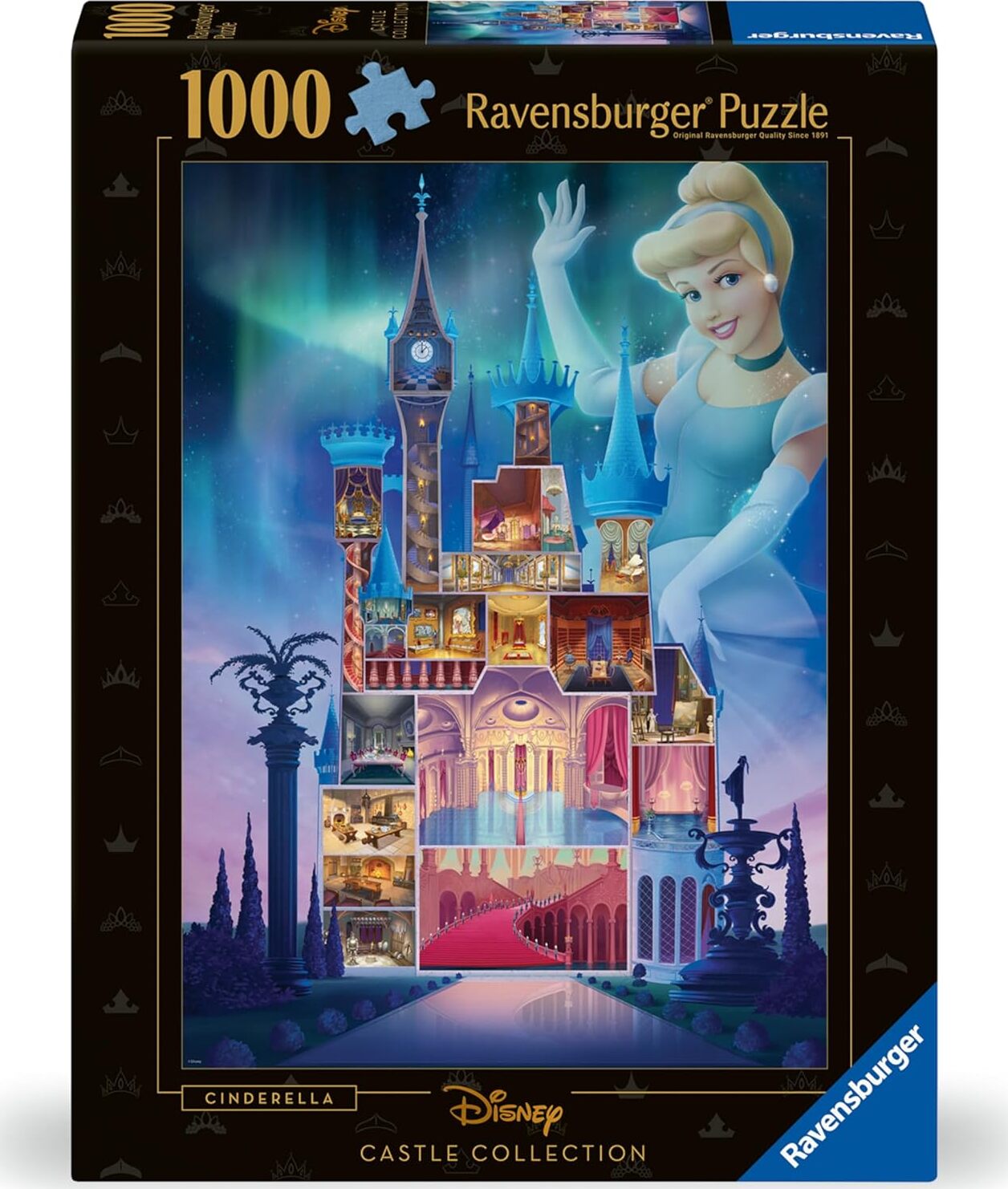 Disney Castle: Cinderella (1000 Piece Puzzle) – The Toy Maven