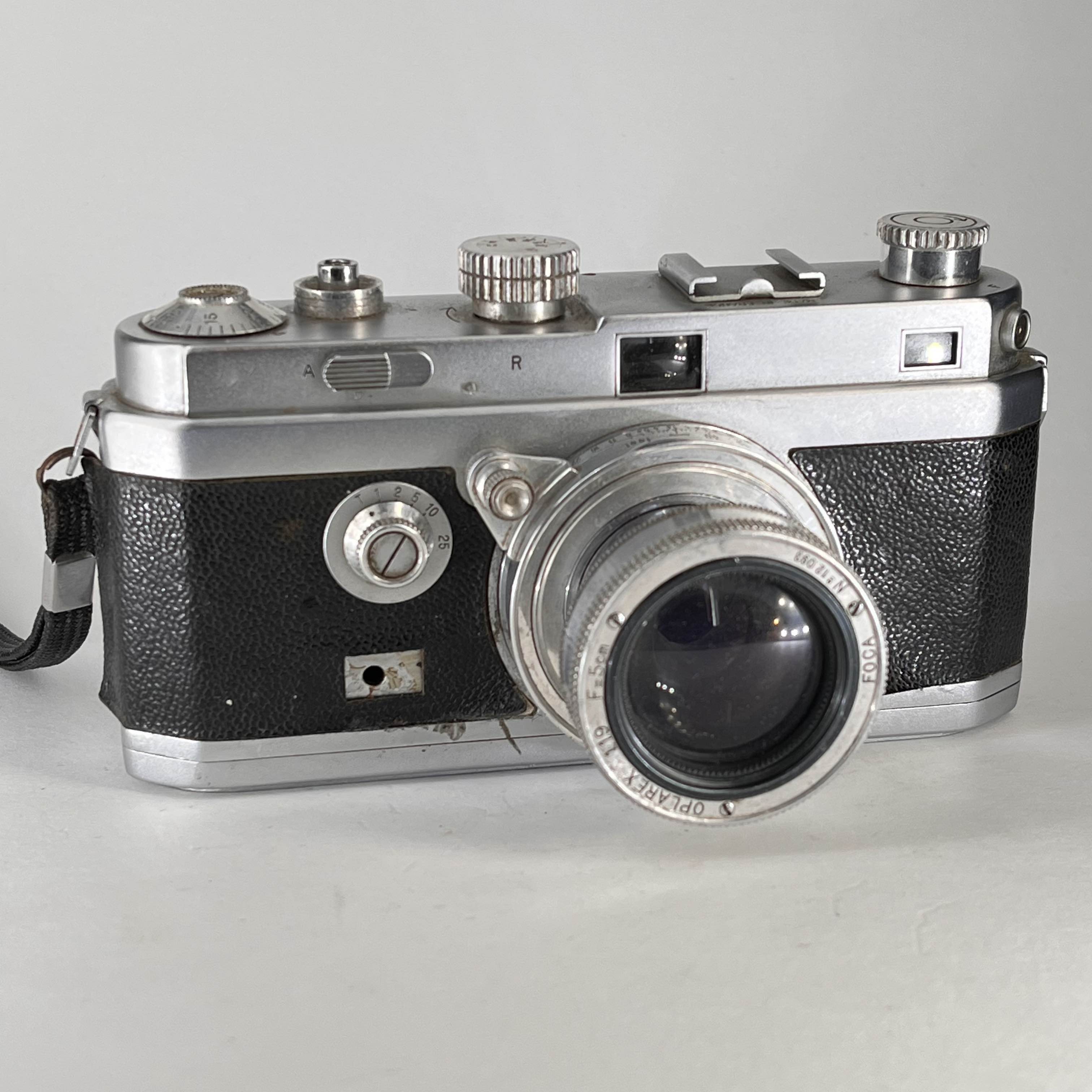 FOCA rangefinder OPLAREX 50mm f1.9 – TheVintageLensGuy