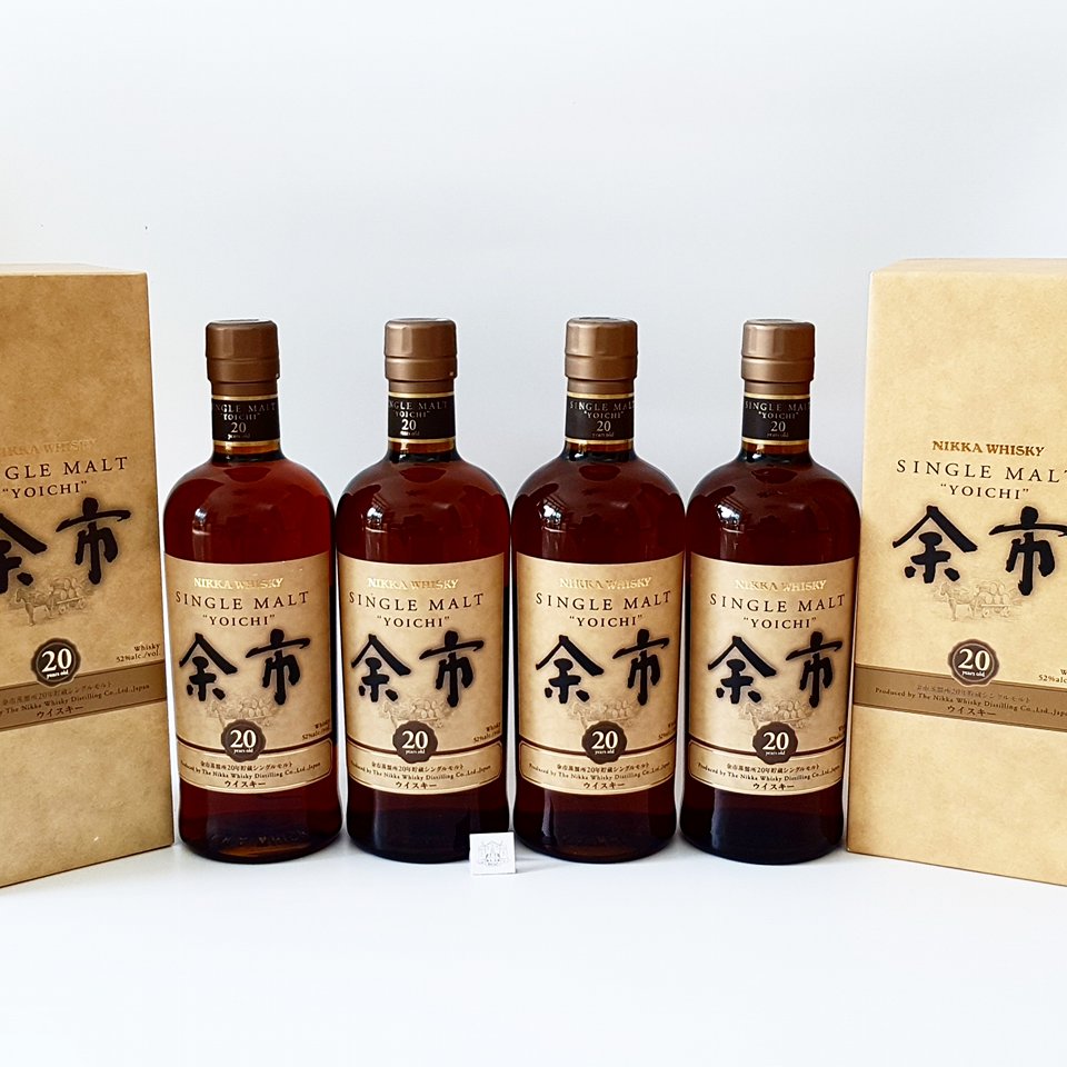 余市20年 Yoichi aged 20 years old Nikka Yoichi 1988 20 Year Old