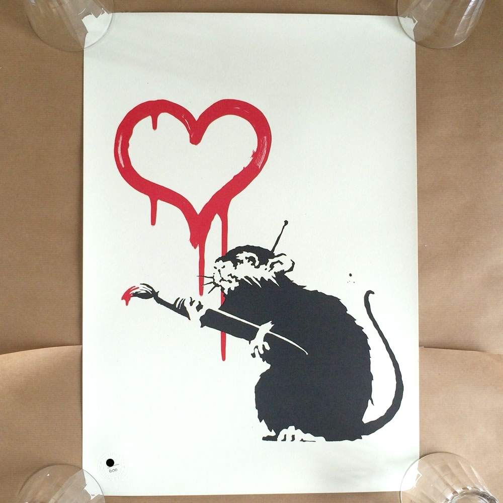 BANKSY LOVE RAT バンクシー ラブラット バンクシー ラブラット Banksy