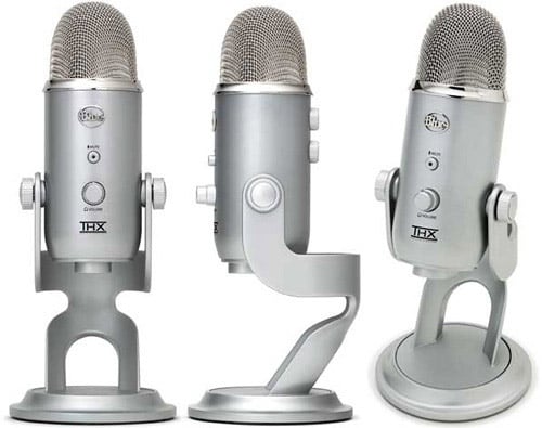 blue yeti マイク シルバー Blue Yeti シルバー コンデンサーマイク